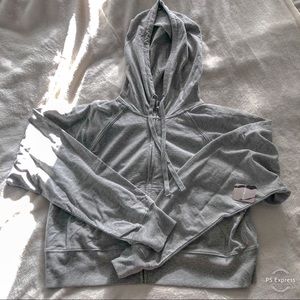 NWT. Free people movement grey hoodie.